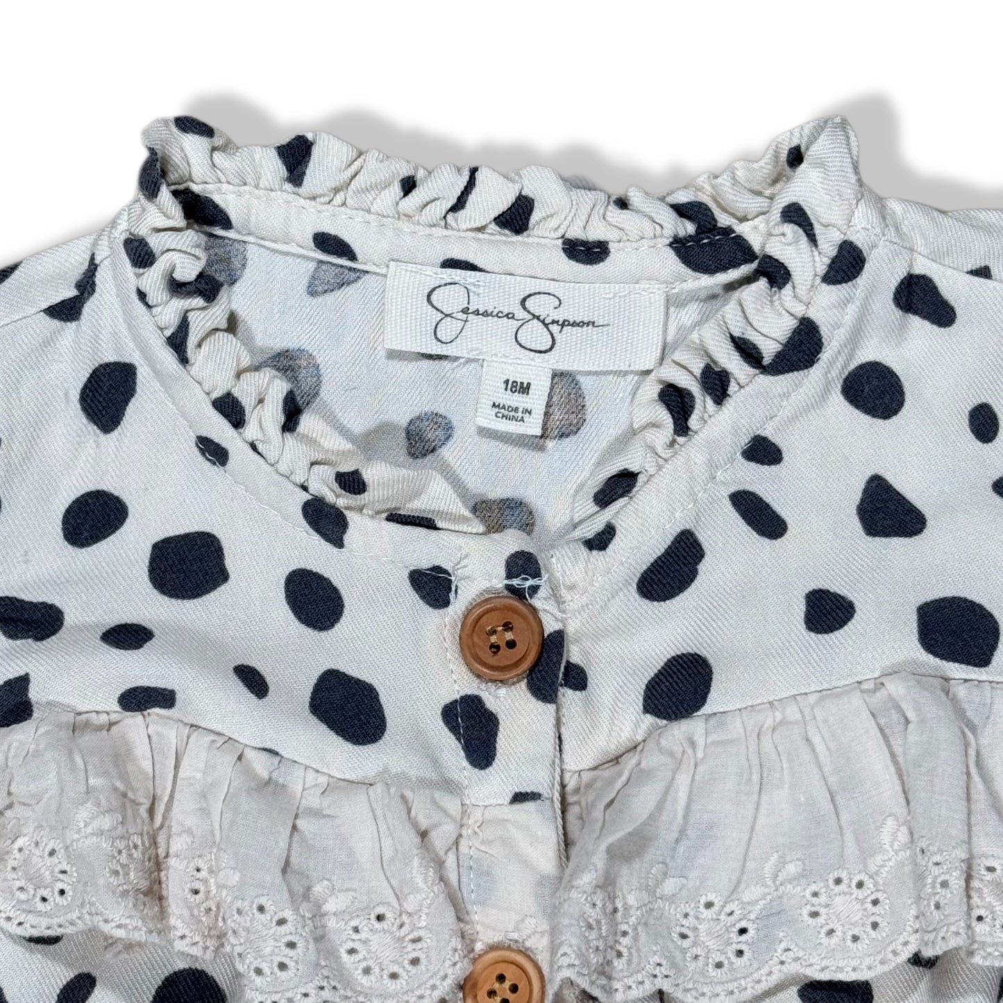 CHAQUETITA DE LUNARES PARA BEBÉS | JESSICA SIMPSON | TALLA 18M