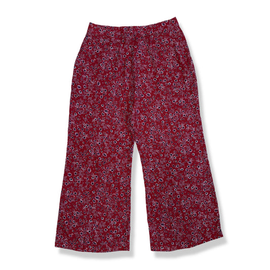 PANTALÓN ANCHO ESTAMPADO FLORAL | BLUE LIFE | TALLA S