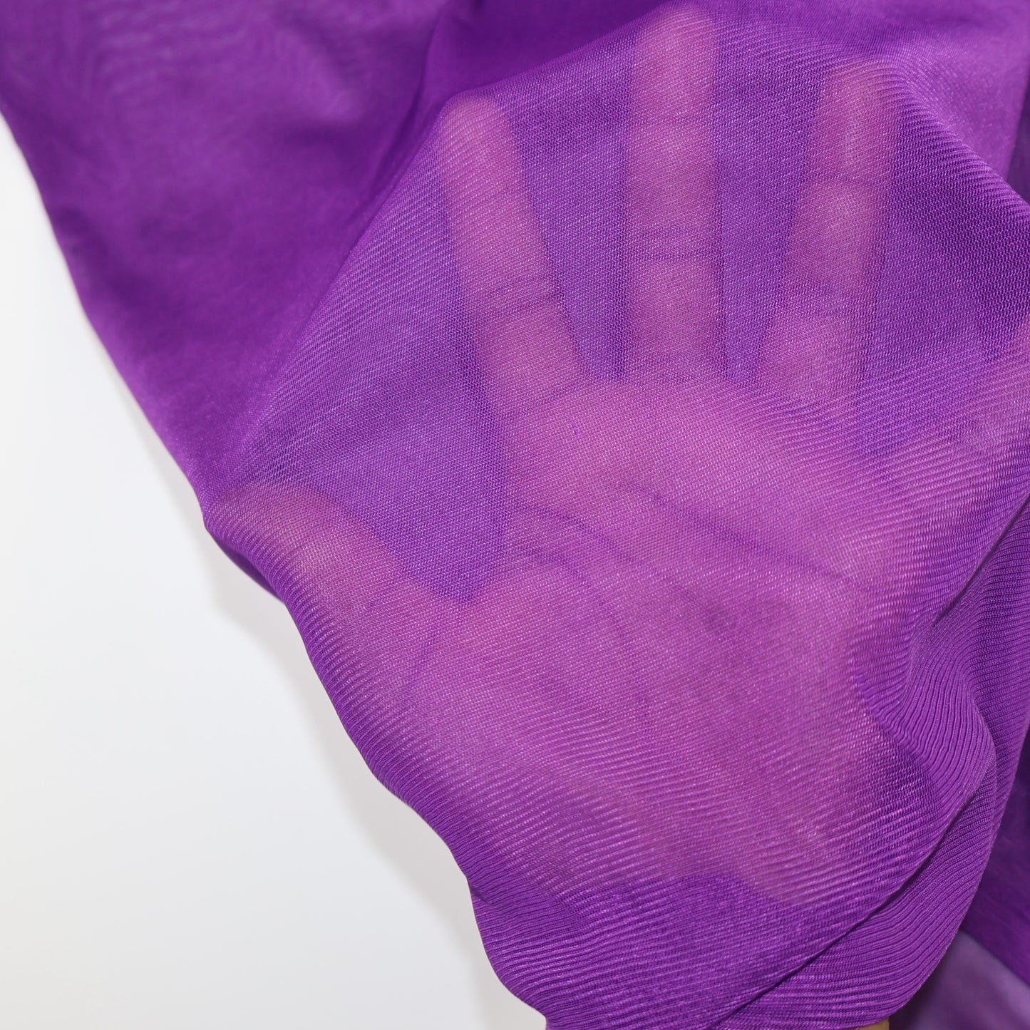BLUSA CON TRANSPARENCIA MORADA | ALLCHIC | TALLA M