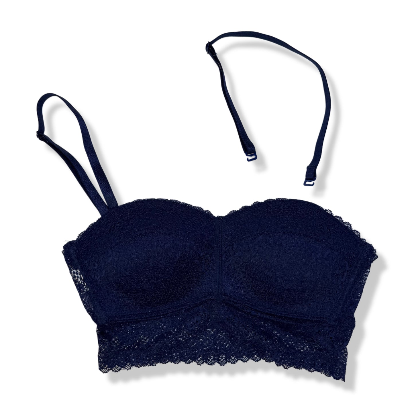 BRALETTE DE ENCAJE AZUL MARINO | ANA GRANT | TALLA S