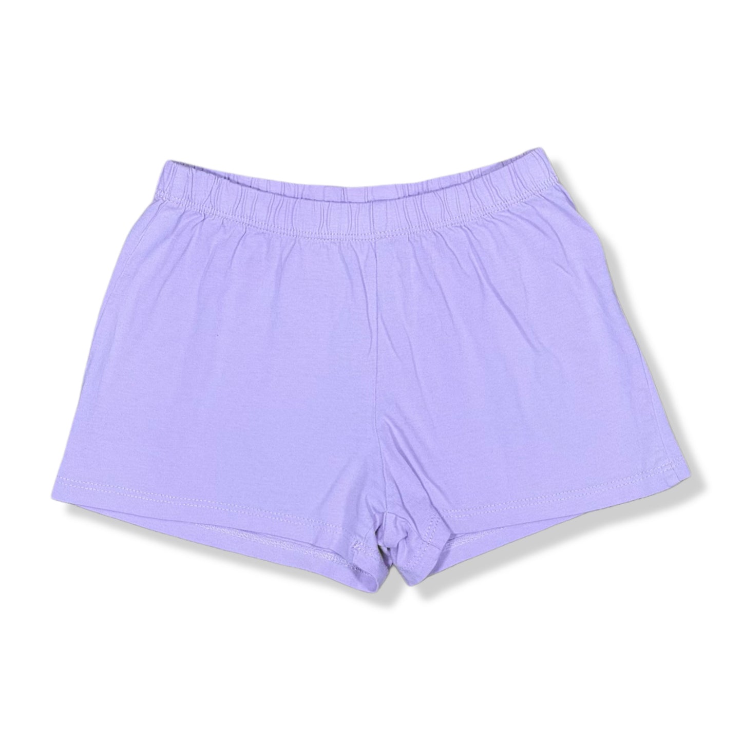 SHORTS LILA CON CINTURA ELÁSTICA PARA NIÑAS | TALLA 4T