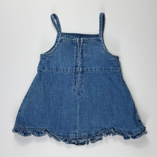 VESTIDITO JEAN PARA BEBÉ | FADED GLORY | TALLA 6–9M