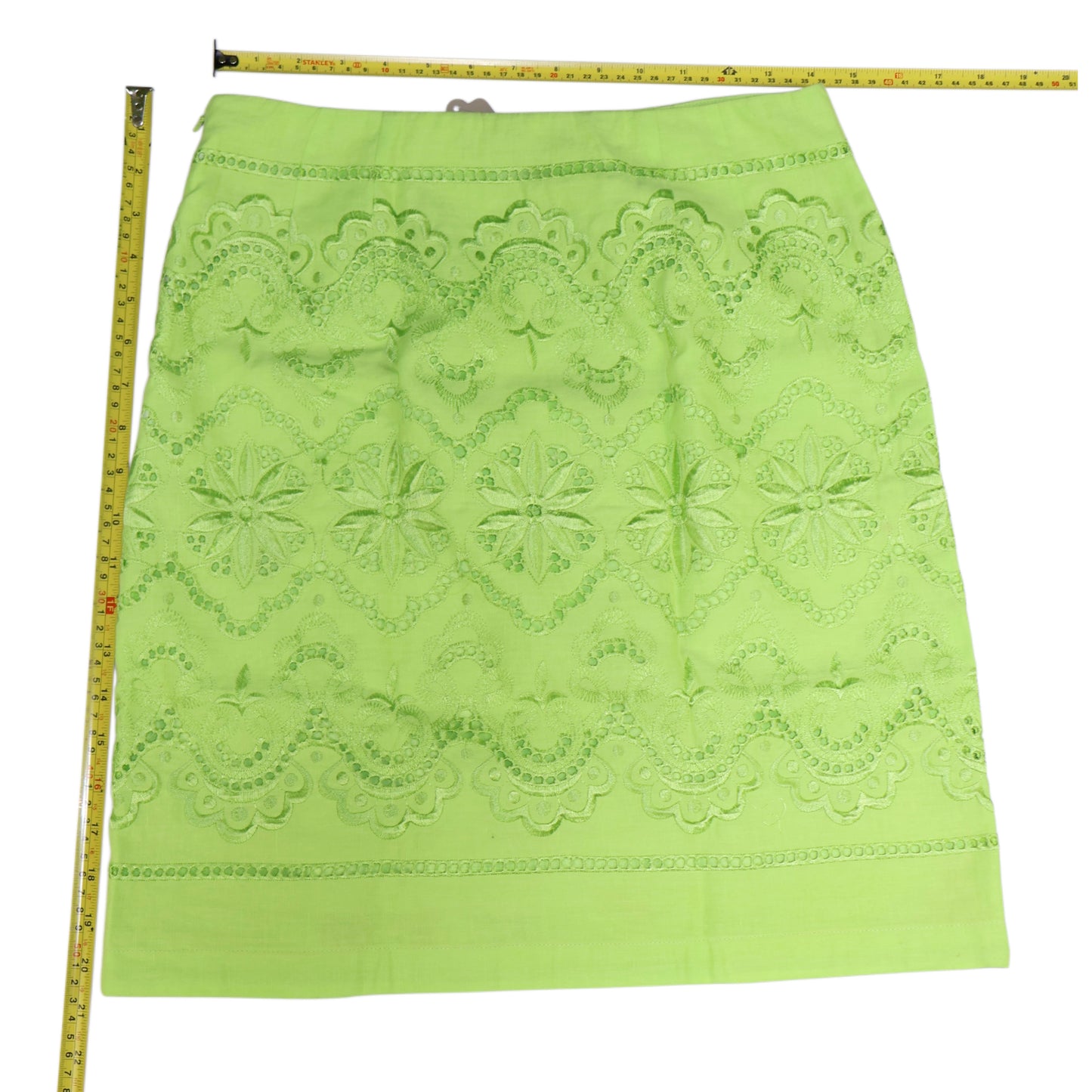 FALDA DE LINO CON BORDADOS | ETCETERA | TALLA 4