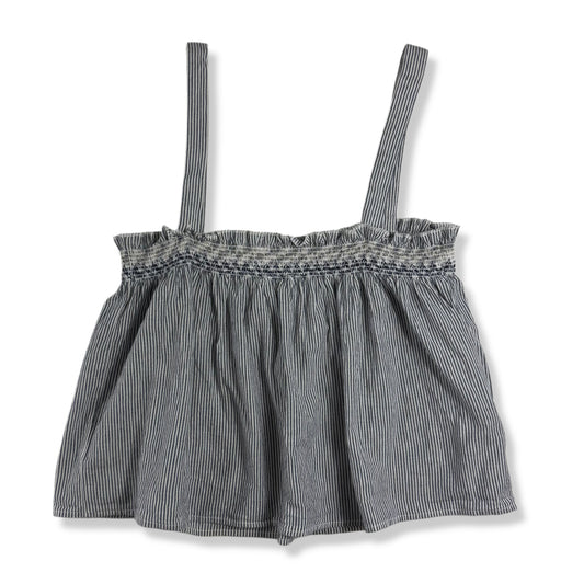 BLUSA DE TIRANTES CON ELÁSTICO Y RAYAS | URBAN OUTFITTERS | TALLA M