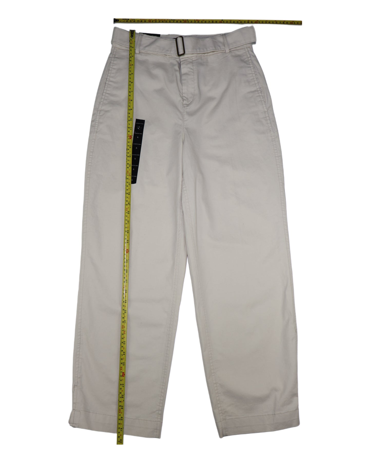 NUEVO CON ETIQUETA | PANTALÓN CHINO TIRO ALTO BEIGE | BANANA REPUBLIC | TALLA 6
