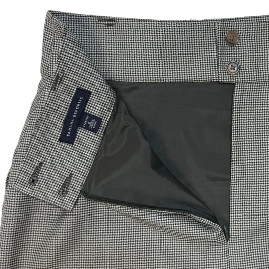 FALDA MIDI CON ESTAMPADO HOUNDSTOOTH | BANANA REPUBLIC | TALLA 6