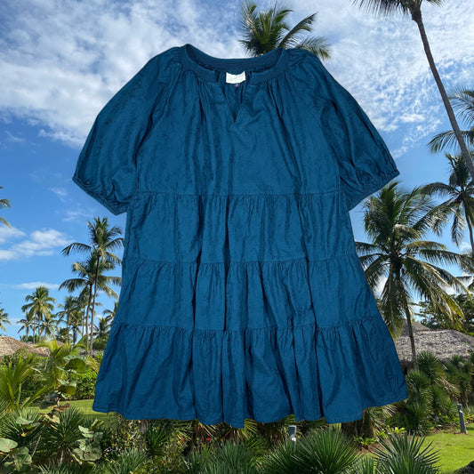 VESTIDO ESCOTE EN V | UNIVERSAL THREAD | M