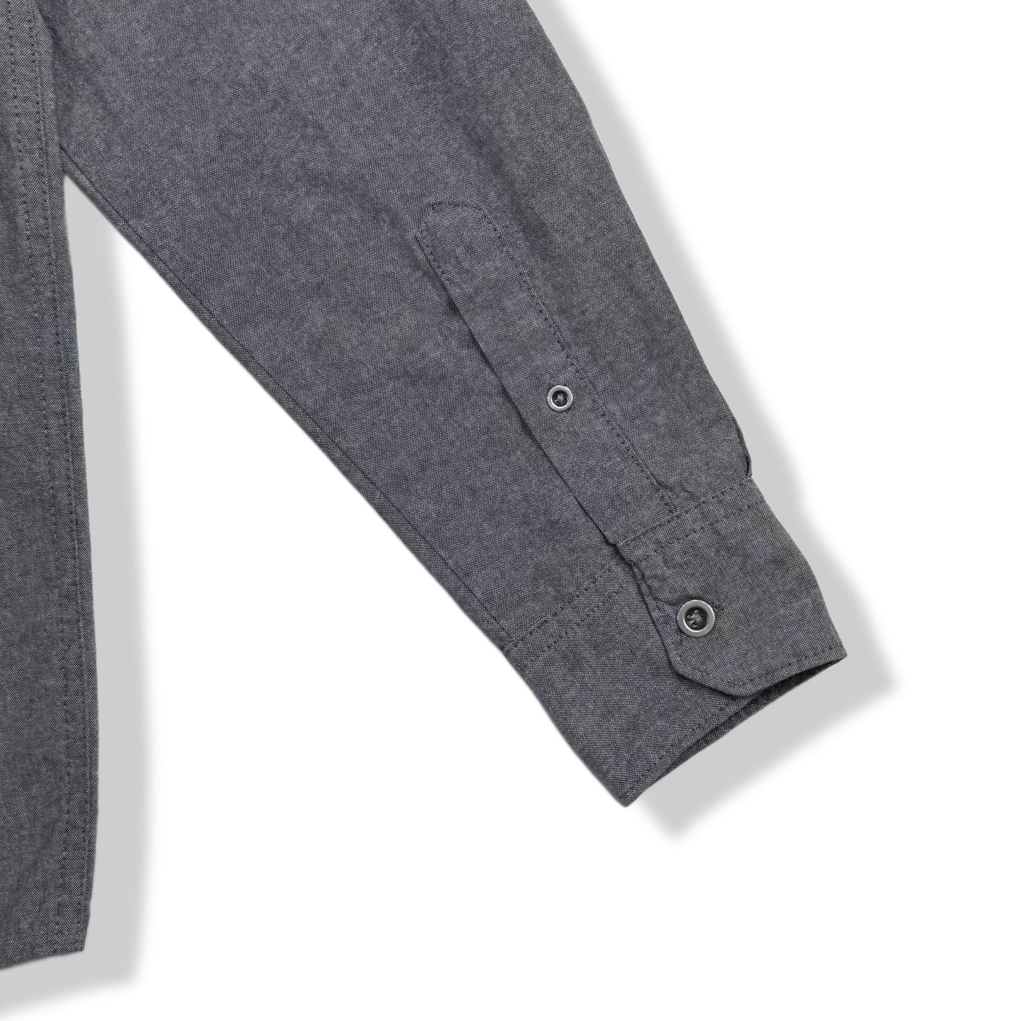 CAMISA GRIS MANGA LARGA | WRANGLER | TALLA S