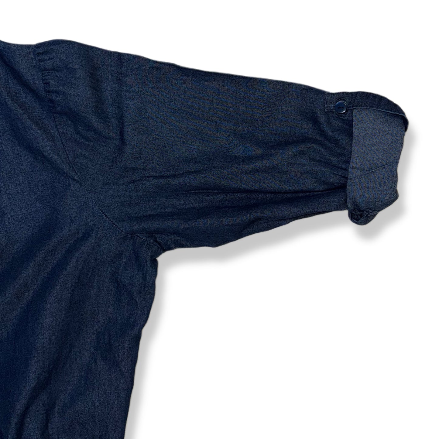 CAMISA DENIM BORDADA | UNIQUE SPECTRUM | TALLA 2X
