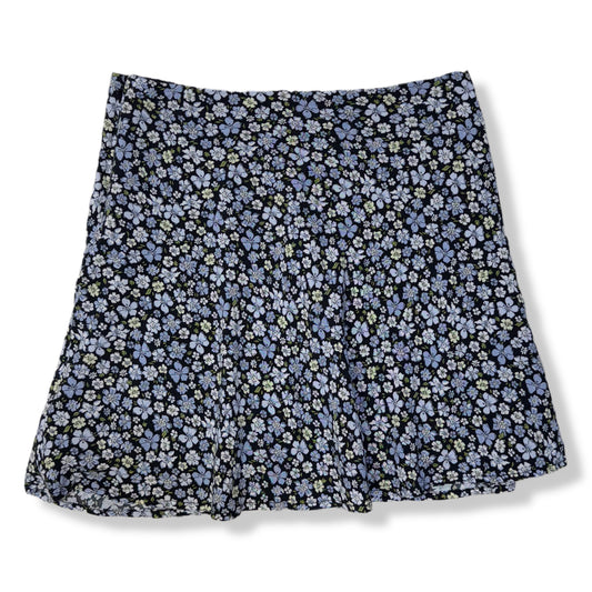 FALDA CORTA CON ESTAMPADO FLORAL | DIVIDED (H&M) | TALLA 4 (S)
