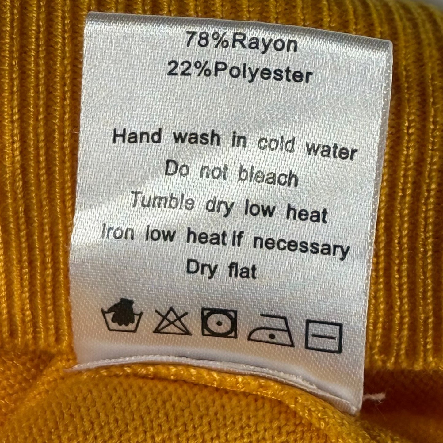 SUÉTER TEJIDO COLOR MOSTAZA | JJ PERFECTION | TALLA M