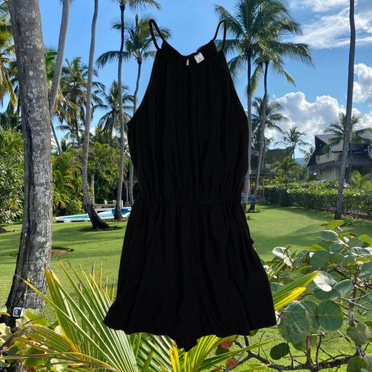 ROMPER NEGRO CON TIRANTES | OLD NAVY | XS
