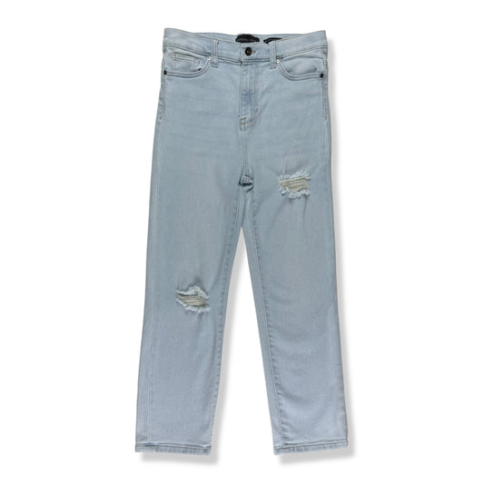 JEANS RECTO TIRO ALTO LAVADO CLARO | KENDALL + KYLIE | TALLA 28