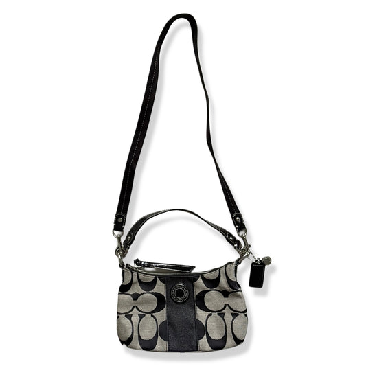 BOLSO VINTAGE SIGNATURE STRIPE DEMI CROSSBODY | COACH