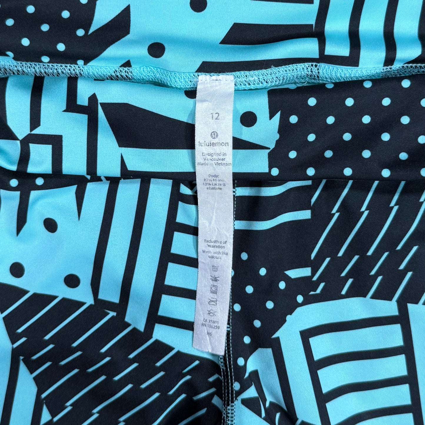 LEGGINGS WUNDER UNDER SMOOTHCOVER CROP | LULULEMON | 12