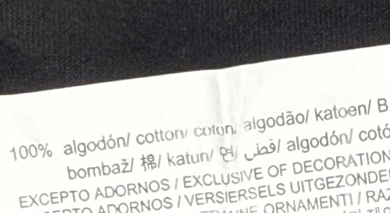 CAMISETA NEGRA MANGA CORTA PARA HOMBRE | PULL&BEAR | TALLA S