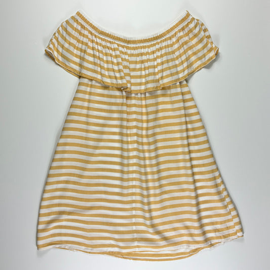 VESTIDO OFF SHOULDER DE RAYAS | FOREVER 21 | TALLA M