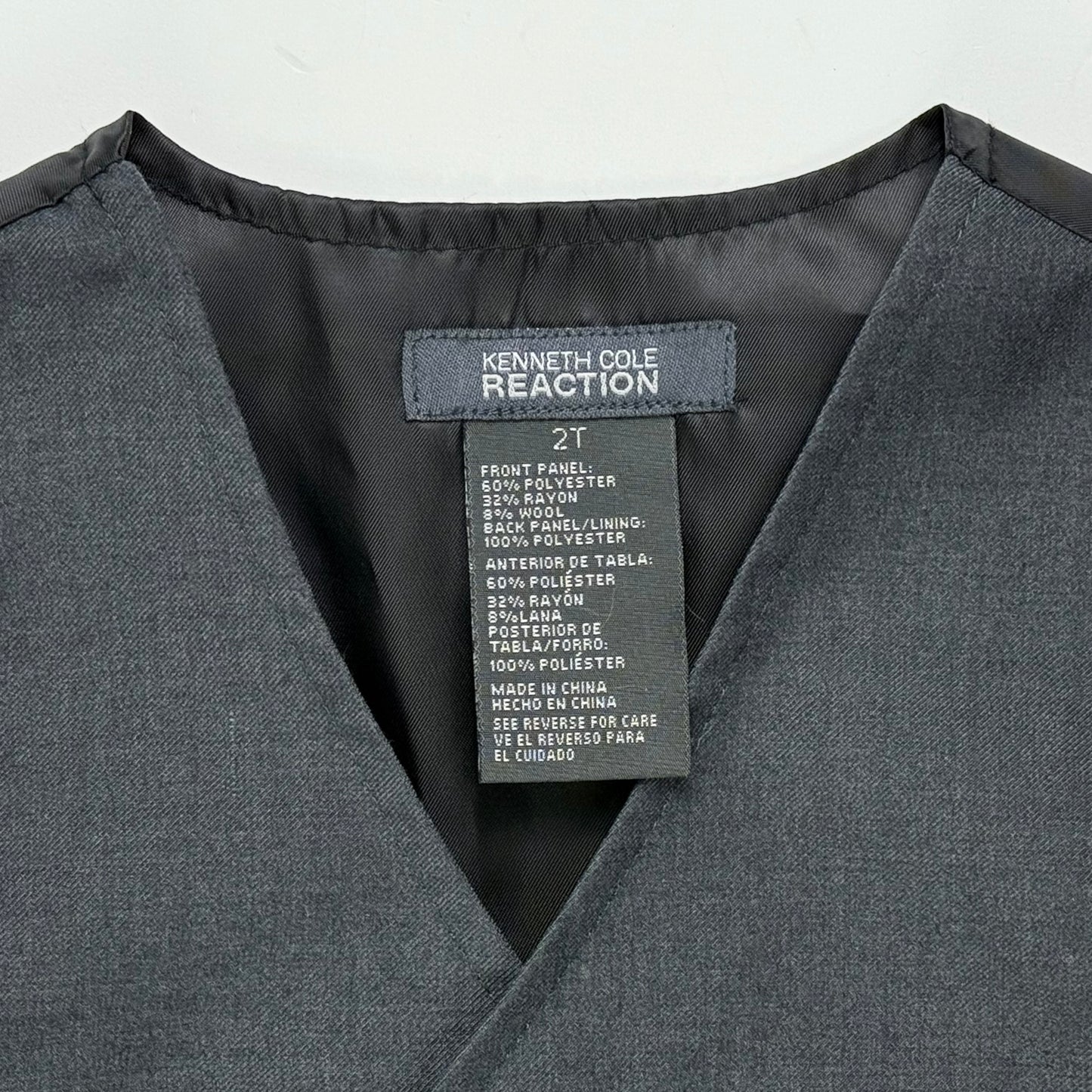 CHALECO GRIS | KENNETH COLE REACTION | 2T