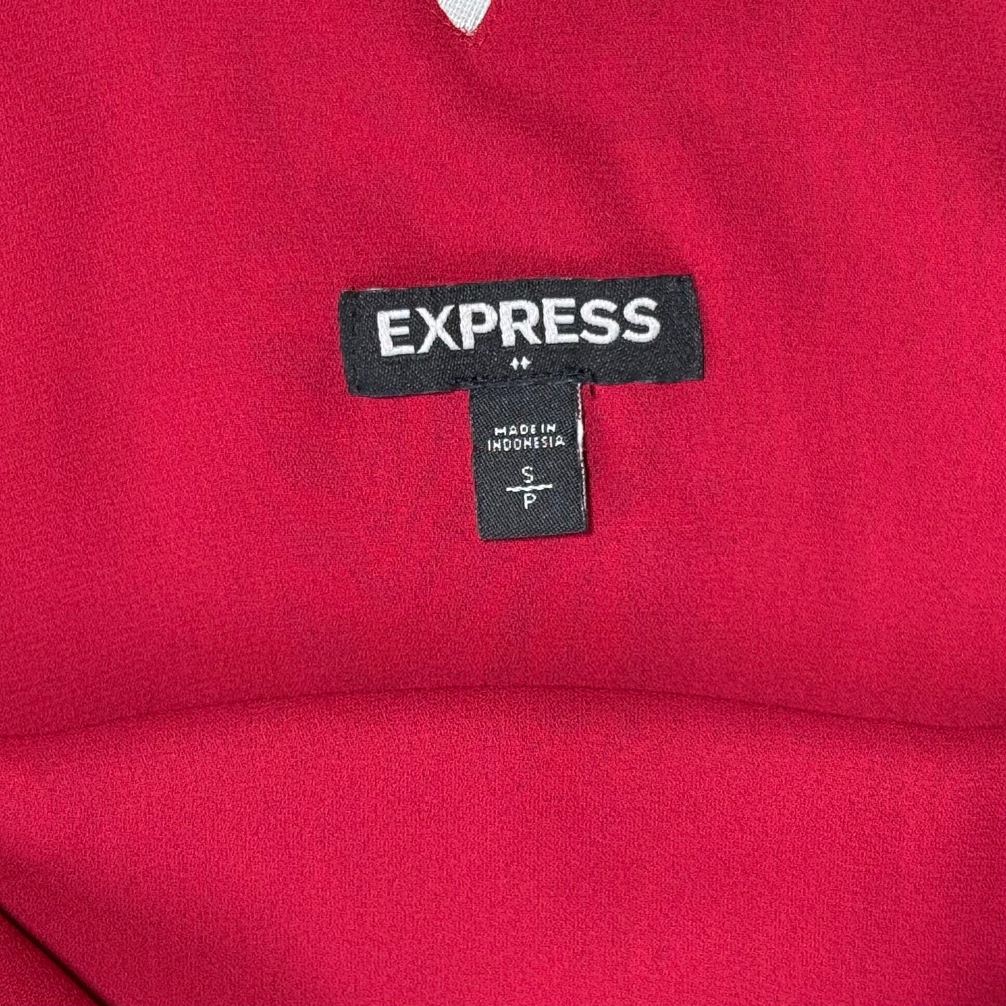 BLUSA ROJA CON TIRANTES CRUZADOS | EXPRESS | S