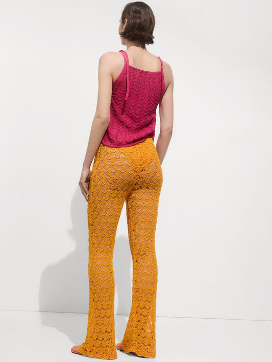 TOP TEJIDO CON TIRANTES | MANGO | TALLA S