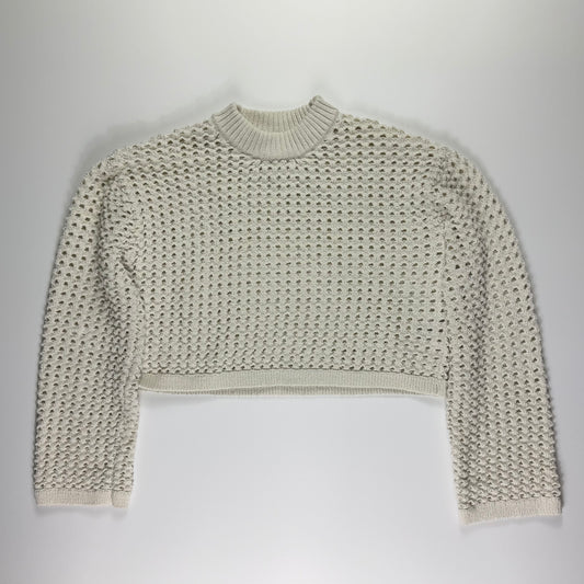 TOP CROCHET MANGA LARGA | H&M | TALLA S