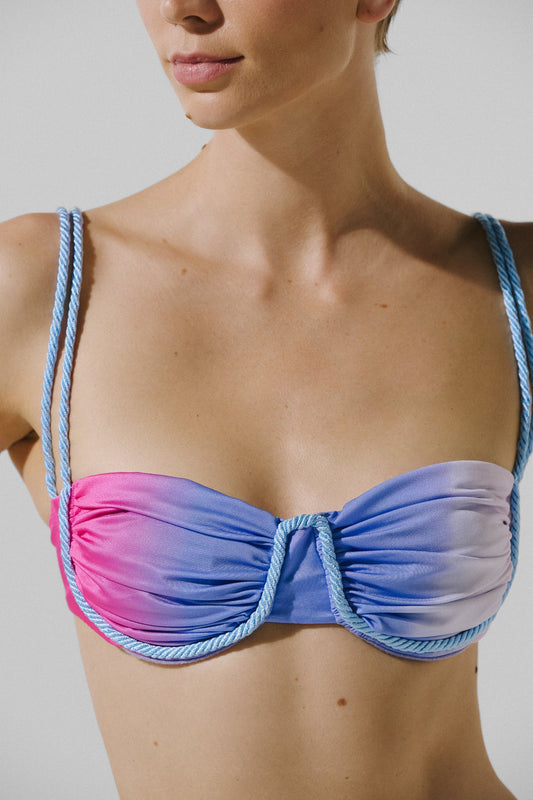 BIKINI DEGRADADO AMARANTA CON VARILLA Y TIRANTES | BAOBAB | TALLA S/M