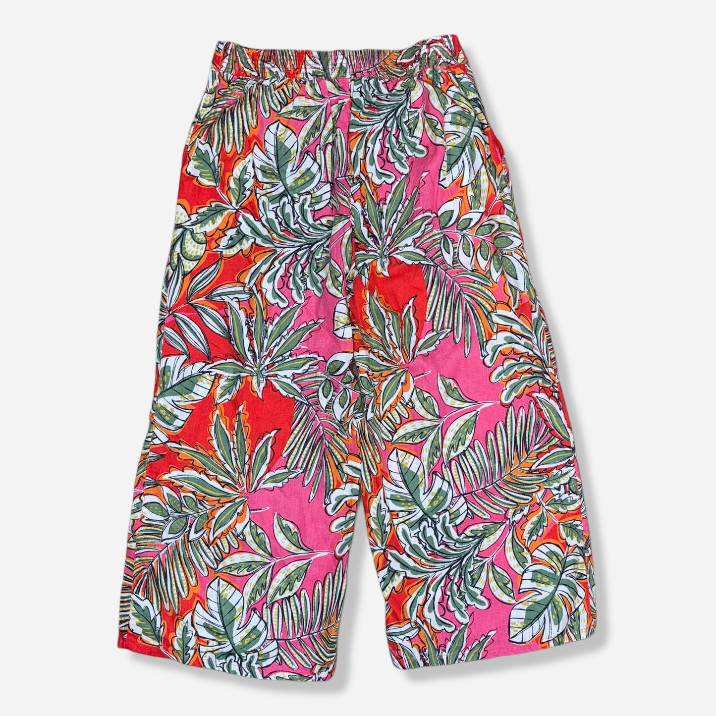 PANTALÓN CON ESTAMPADO TROPICAL | C&C CALIFORNIA | L