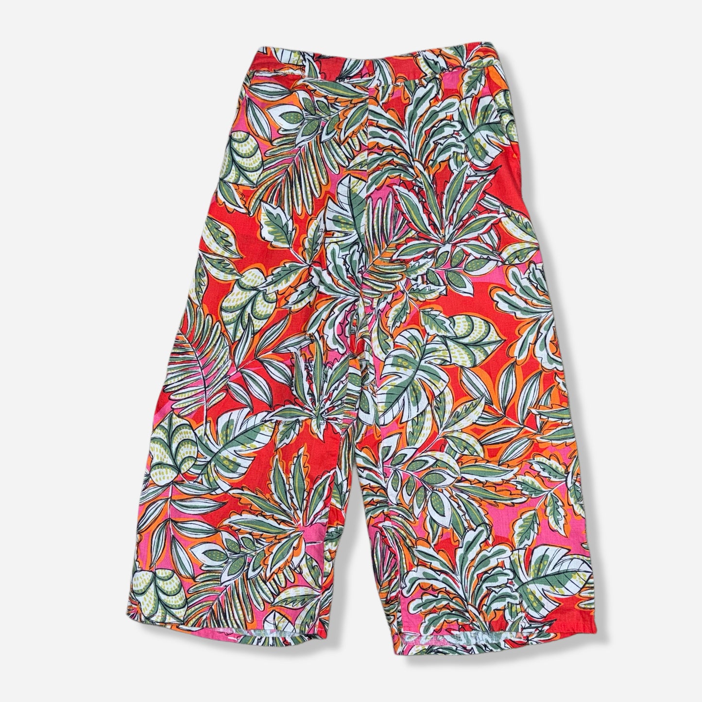 PANTALÓN CON ESTAMPADO TROPICAL | C&C CALIFORNIA | L