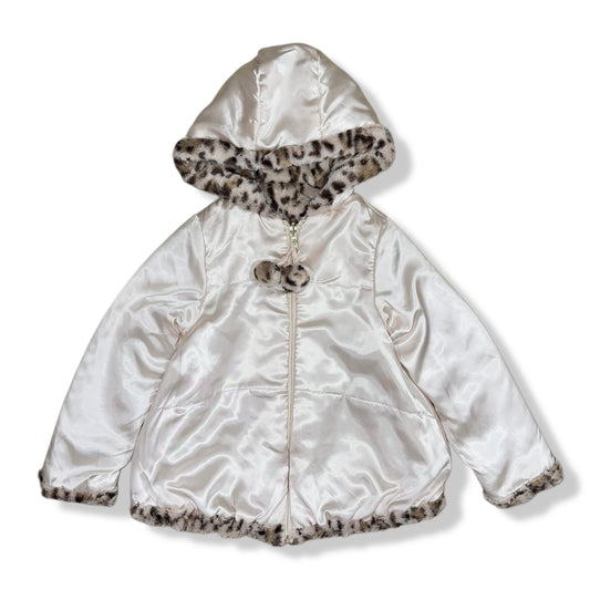 ABRIGO REVERSIBLE PARA NIÑAS | PISTACHIO | 6X