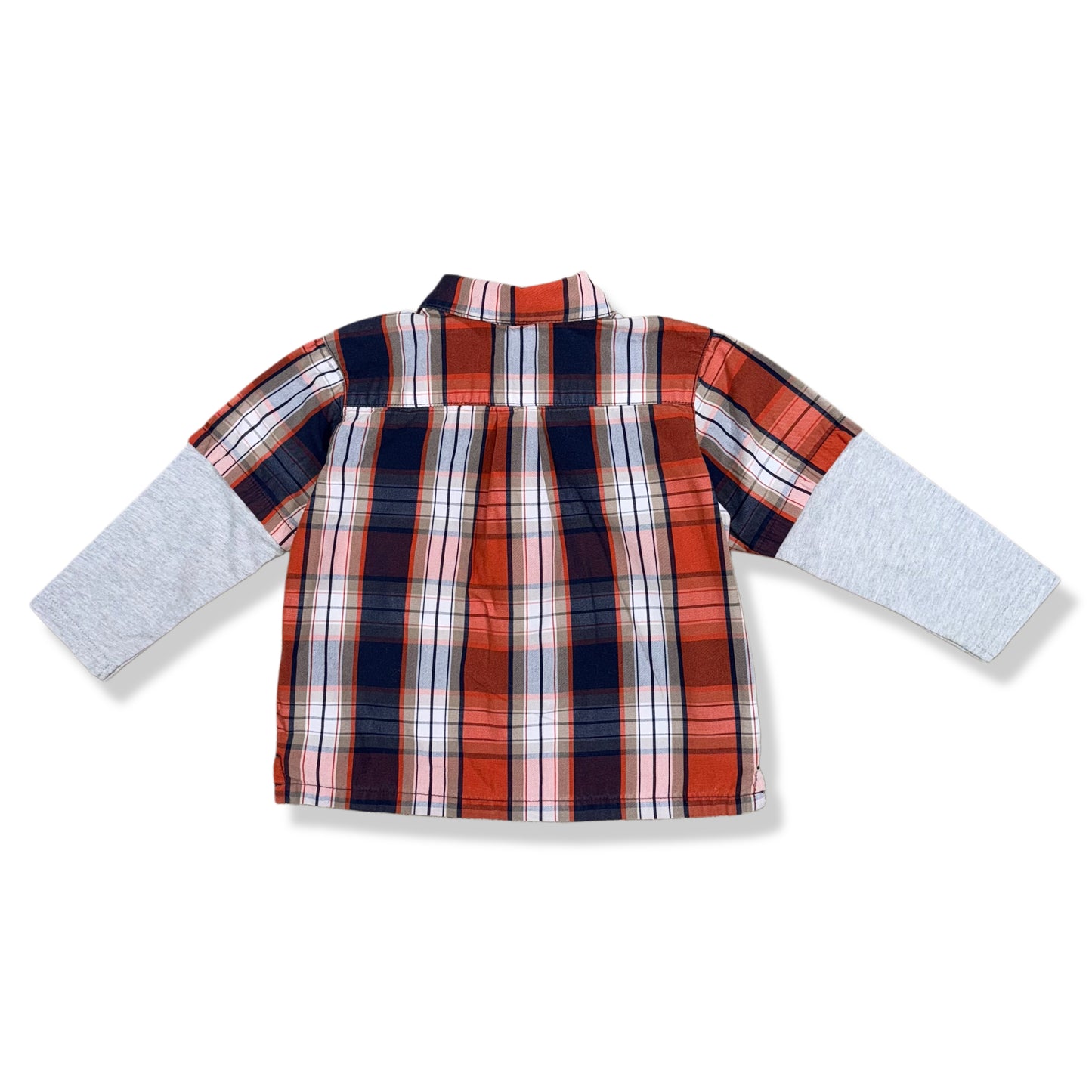 CAMISA DE CUADROS PARA BEBÉ | CARTER'S | 12M