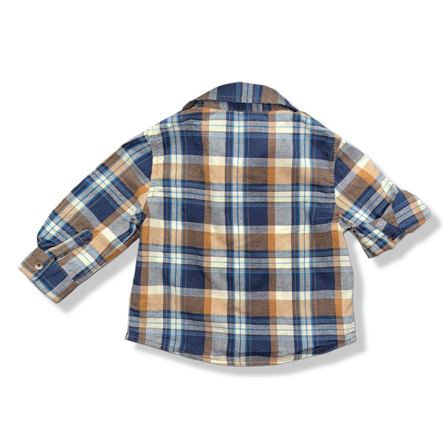 CAMISA DE CUADROS PARA BEBÉ | CHEROKEE | 12M