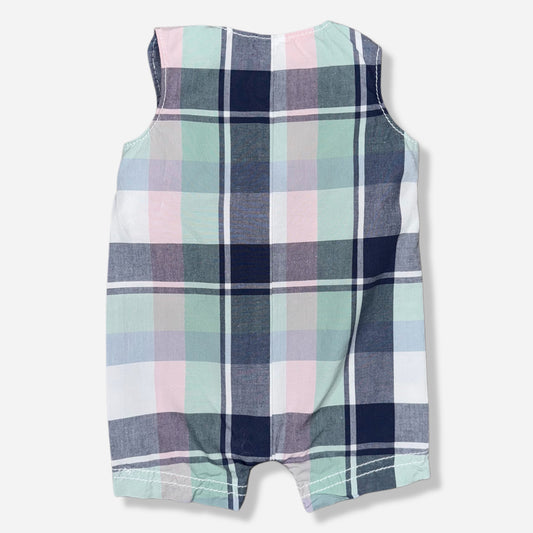 OVERALL DE CUADROS PARA RECIÉN NACIDO | CARTER'S | NEWBORN