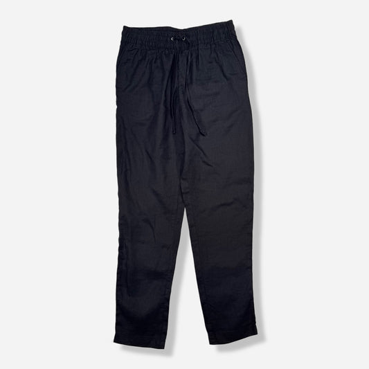 PANTALÓN DE LINO NEGRO | H&M | S