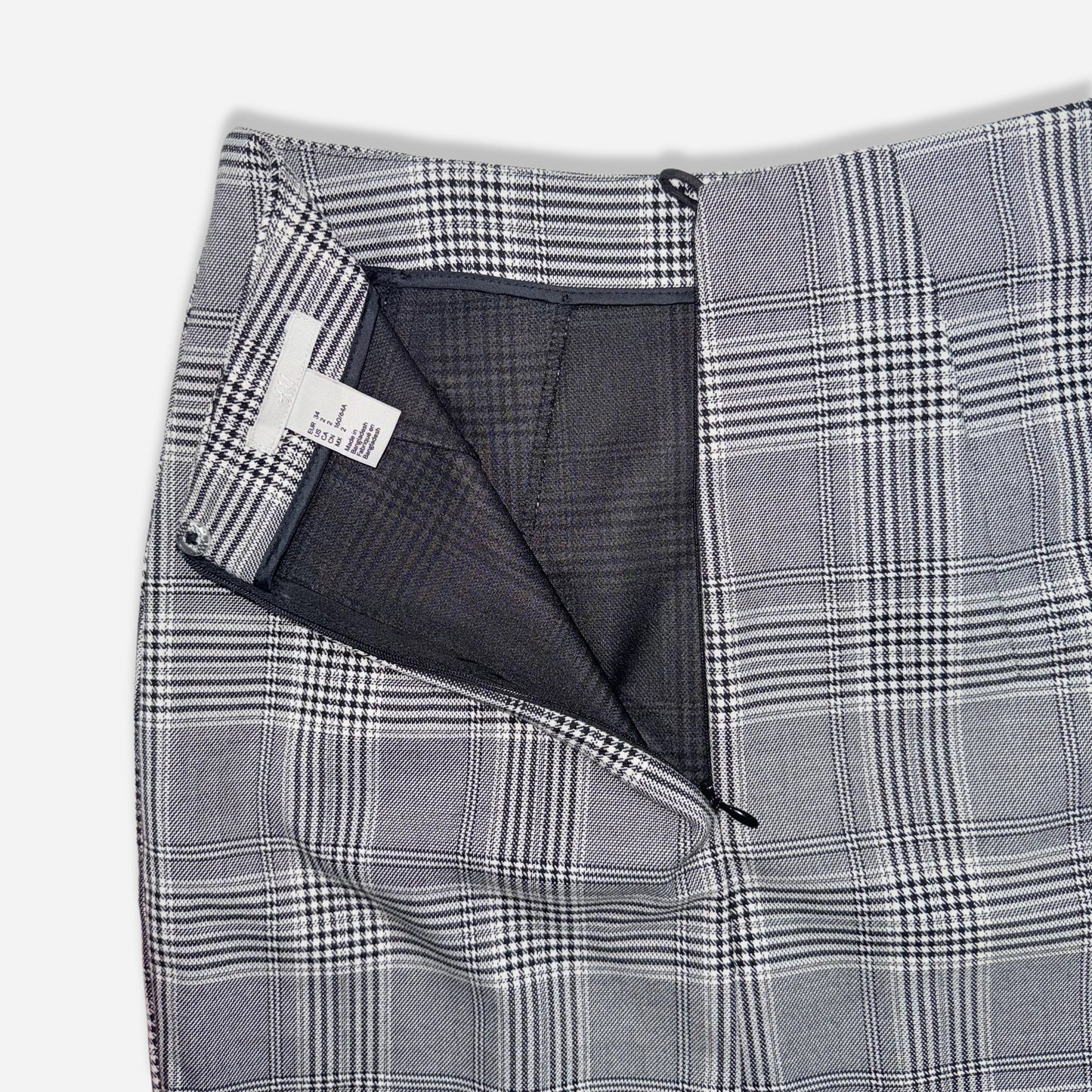 FALDA DE CUADROS | H&M | 2