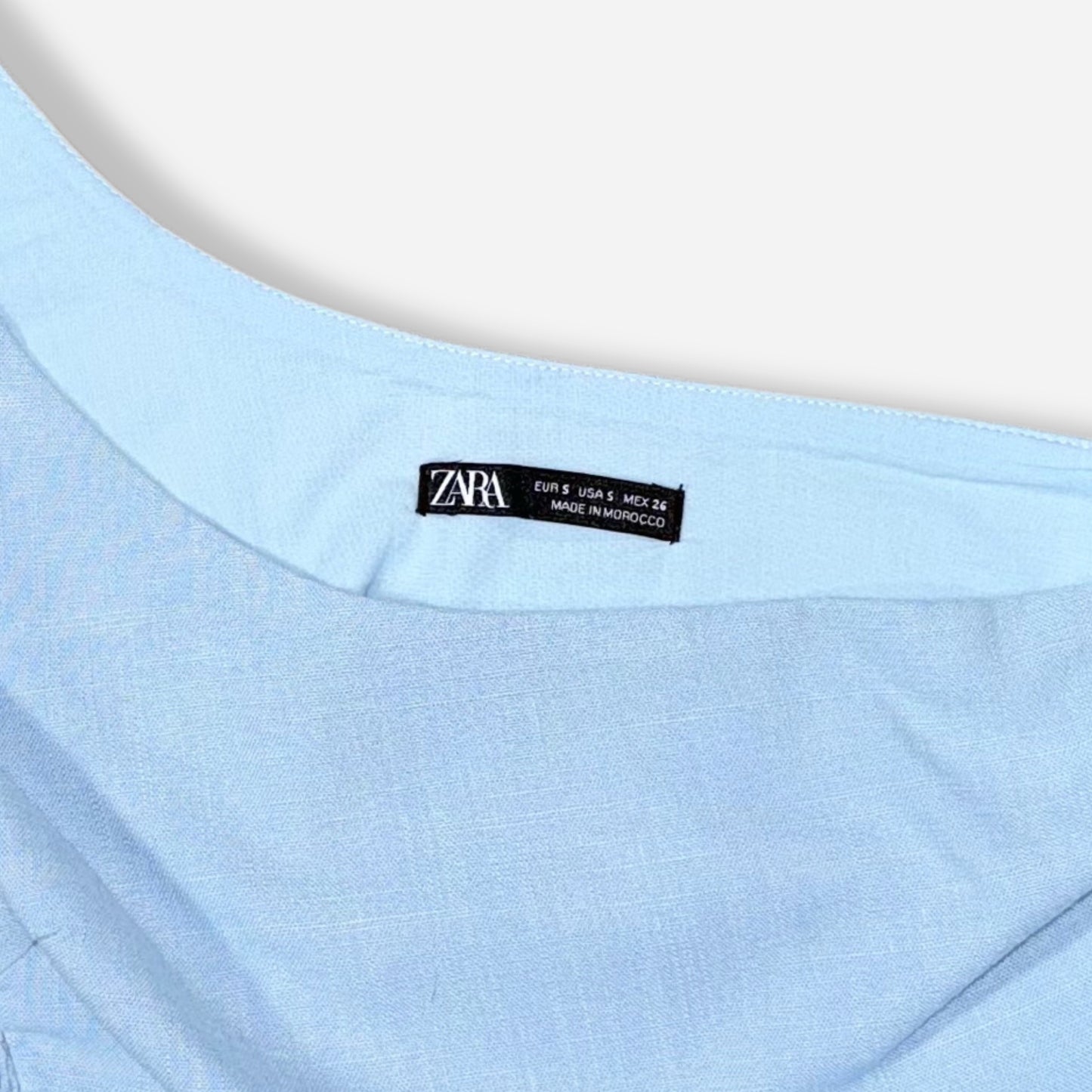 CROP TOP ASIMÉTRICO | ZARA | S