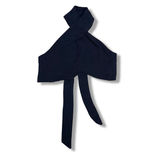 CROP TOP CRUZADO NEGRO | H&M | S