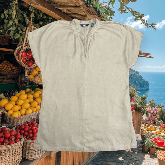 VESTIDO DE LINO | LAND'S END | L