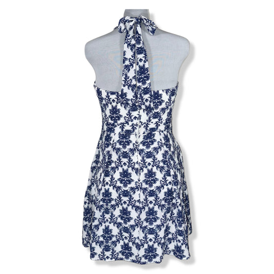 VESTIDO HALTER CON ESTAMPADO FLORAL PARA NIÑA | B. DARLIN | 15/16