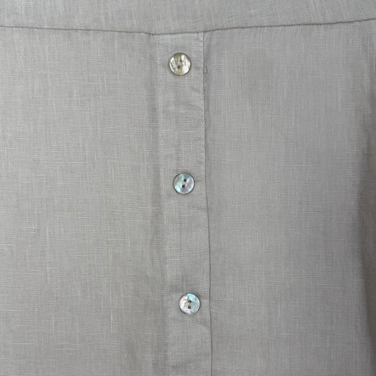 BLUSA DE LINO ITALIANA | TERZO MILLENNIO | M