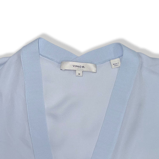 BLUSA AZUL CLARA DE SEDA | VINCE | M