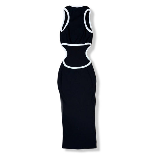 VESTIDO MAXI BODYCON CON ESPALDA DESCUBIERTA | S