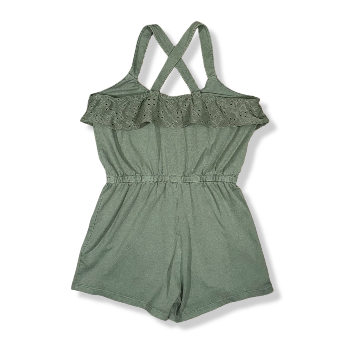 ENTERIZO CON VOLANTE PARA NIÑA | OLD NAVY | XL (14)
