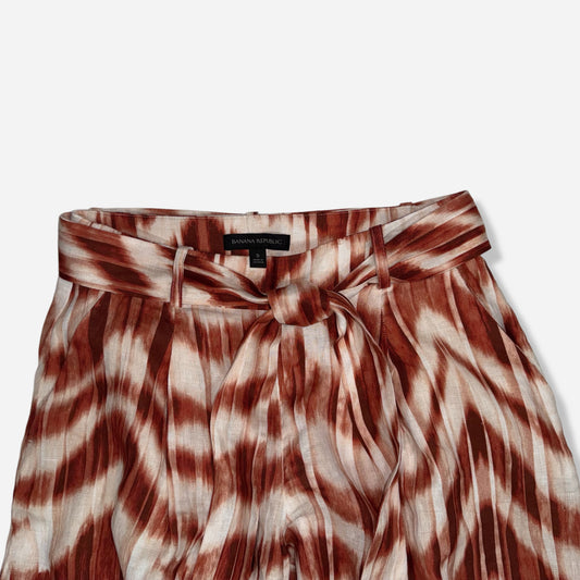 PANTALÓN ANCHO DE LINO PARA MUJER | BANANA REPUBLIC | 0