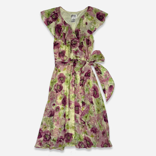 VESTIDO CON ESTAMPADO FLORAL | KSL | TALLA 20W