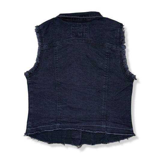 CHALECO DENIM SIN MANGAS | WAX JEAN | M