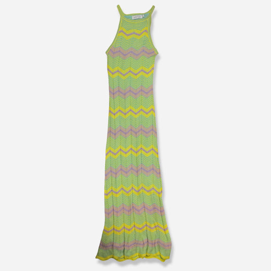 VESTIDO MAXI TEJIDO | PETAL + PUP | L