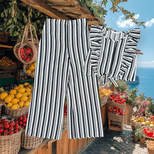 SET DE RAYAS PARA NIÑAS | TAHARI | 10