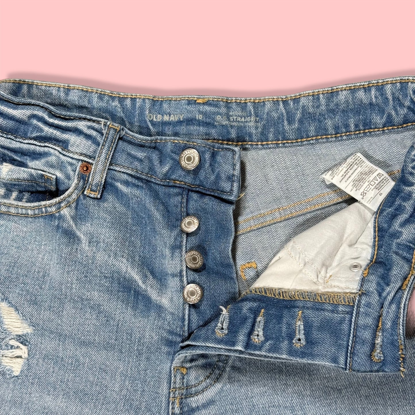 OG STRAIGHT DENIM SHORTS | OLD NAVY | 10