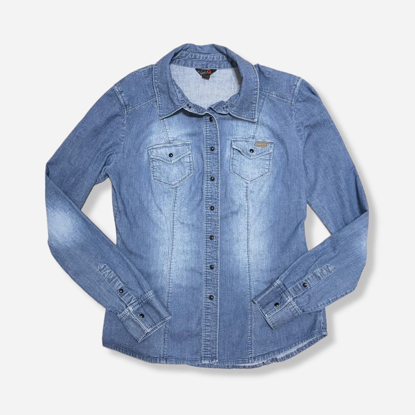 CAMISA DENIM MANGA LARGA | G BY GUESS | S