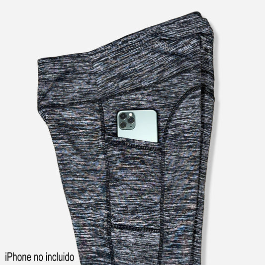 LEGGINGS DEPORTIVOS GRIS | TALLA M